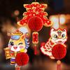 Traditional Horse Year Hanging Pendants Chinese Style Lucky Lanterns Ornament  Wedding Birthday
