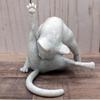 Funny Cat Statue Shameless Cat Sculpture Figurine Animal Decoration Resin Statue Character