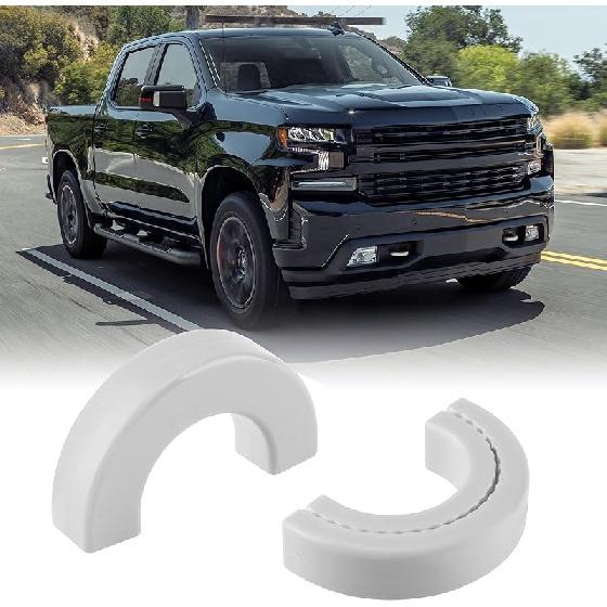 Tow Hook Covers Fit For Chevy Silverado 1500 2007-2026/GMC Sierra 1500 2007-2018, Ized Car Tow Hooks Compatible With Chevrolet Silverado 1500