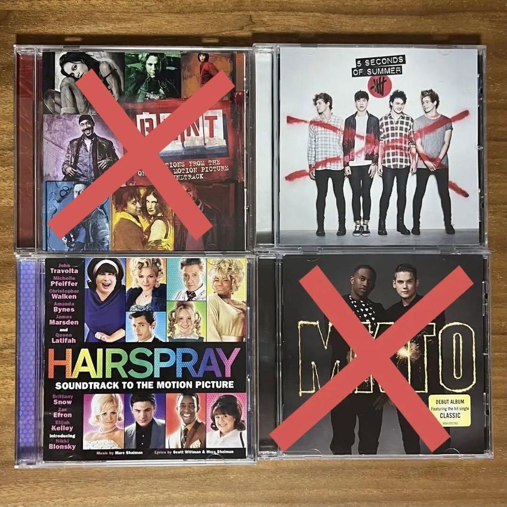 [Б/У] Можно продать отдельно Лак для волос Five Seconds of Summer Кана Нисино Один Аукционный CD