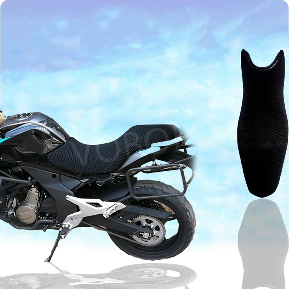Подходит для мотоцикла CFMOTO 650MT CF650MT Утолщенная 3D-сетчатая накидка на сиденье Дышащая солнцезащитная крышка сиденья Аксессуары
