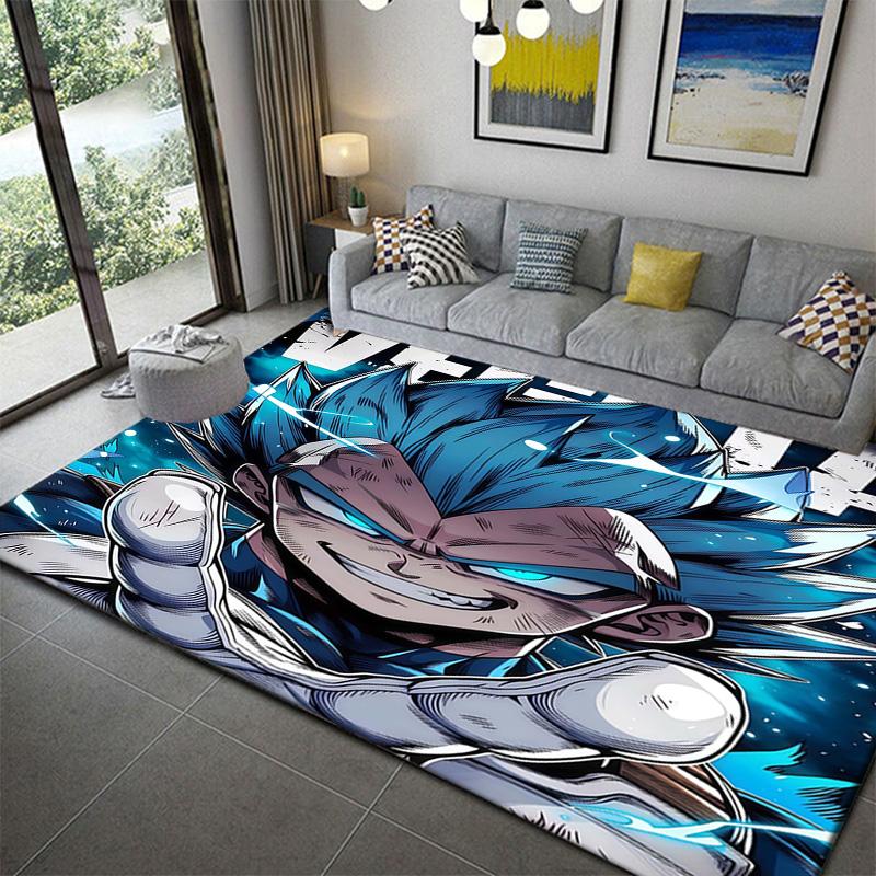 Dragon Ball Easy Clean Printed Area Carpetanime soft washable cartoon floor carpet