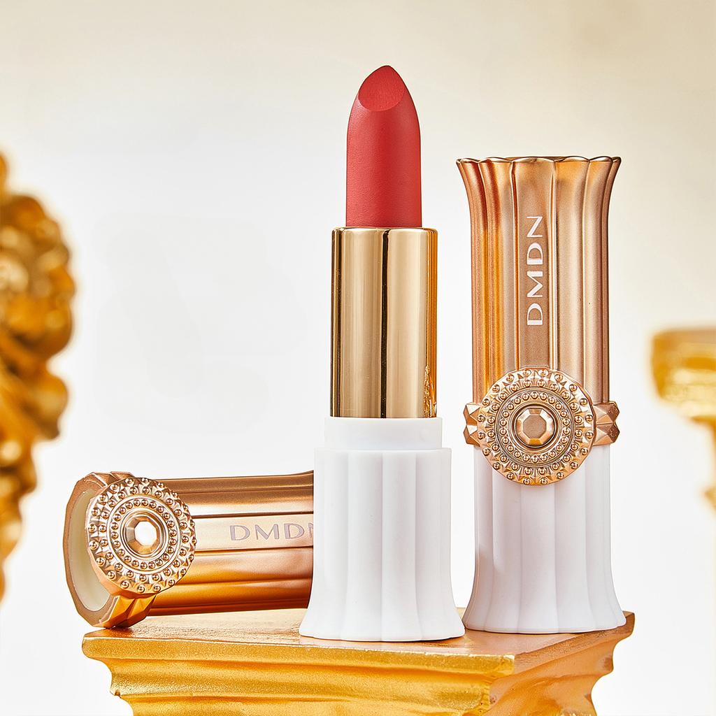 Новая помада с антипригарным покрытием, невыцветающая помада с антипригарным покрытием, легкая, матовая, водонепроницаемая и устойчивая к поту, красочная помада для макияжа