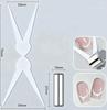 Double Ended Deep V Eye, Double Ended Nail Plate and No. 10 Cylindrical For, 1 Each