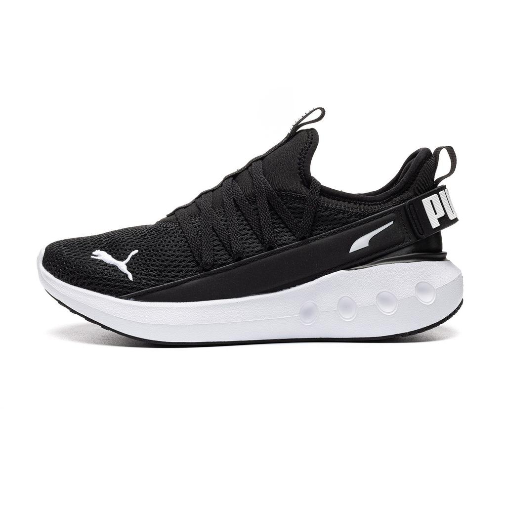 PUMA Softride Slip Resistant Low top Casual Running Shoes Unisex Black 310155-01