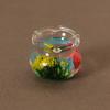 4 Styles Dollhouse Miniature Glass 2.5*2.2cm Fish Tank Bowl  1/6 1/12 Dollhouse Decoration