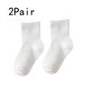 Новые белые детские носки летние хлопковые повседневные для мальчиков и девочек детские носки