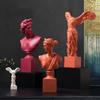 Nordic Art Apollo Venus Figure Sculpture Ornaments Creative Model Room Art Room Study Soft Decoration