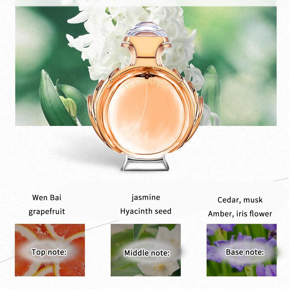 Ladies perfume, long-lasting fragrance, non-irritating and not rich, 90ml, floral and fruity notes/suitable for daily use