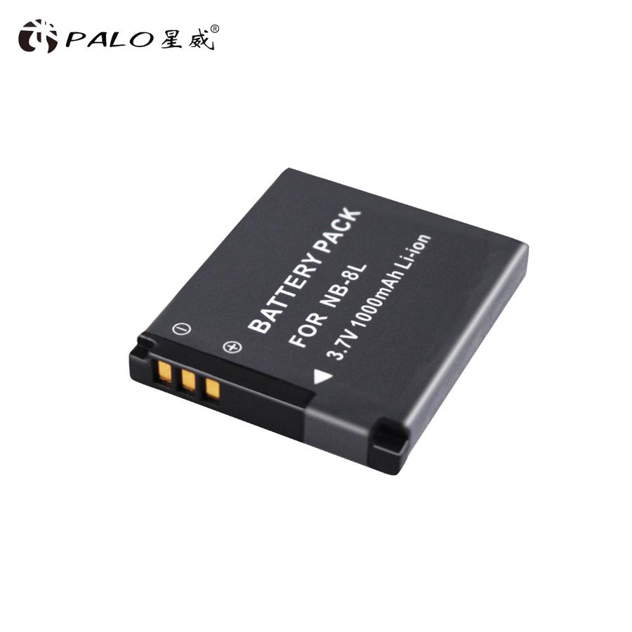 PALO 1 шт. аккумулятор для Canon NB-8L NB8L NB 8L литий-ионный аккумулятор для Canon PowerShot A3300 A3200 A3100 A2200 A1200 IS аккумулятор для камеры