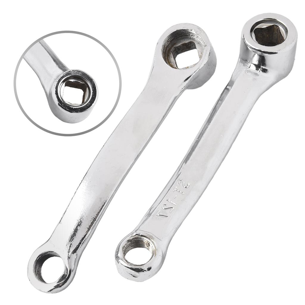 Bicycle Crank Replacement Ebike Crank Bike Part Replacement Perfect Fit Resist Deformation Sturdy Construction