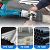 340° Cordless Hot Melt Machine 20/25/32mm Efficient Rechargeable PPR/PB/PE Pipe Welding Machine For Makita Battery