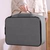 Document Storage Bag Multi-functional Card Bag with Password Lock Account Book Certificate Passport Finishing Storage Case Large Capacity Portable