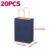 Kraft Bag Paper Gift Bags Reusable Grocery Shopping Bags for Packaing Craft Gifts Wedding Business Retail Party Bags