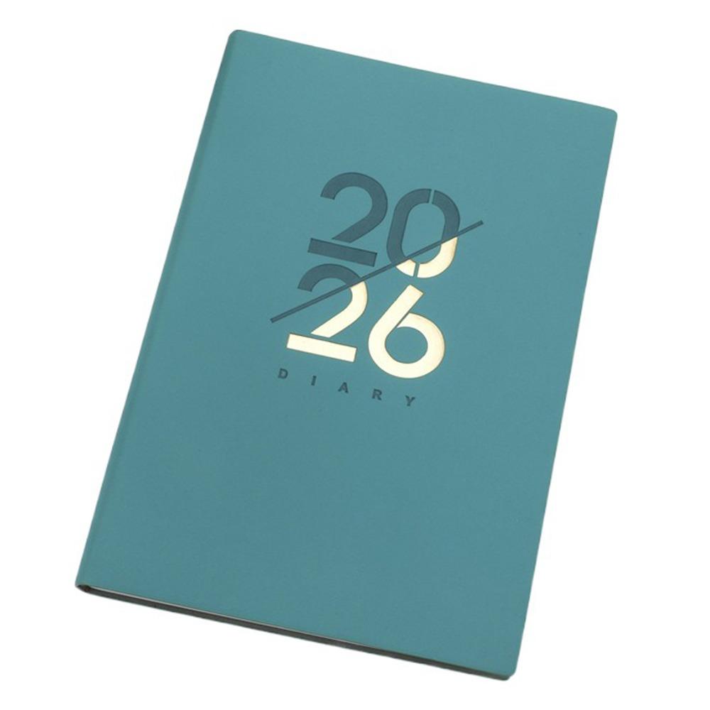 Wear-resistant 2026 Schedule Planner Notepad 12 Months 365 Days Efficiency Notebook  School