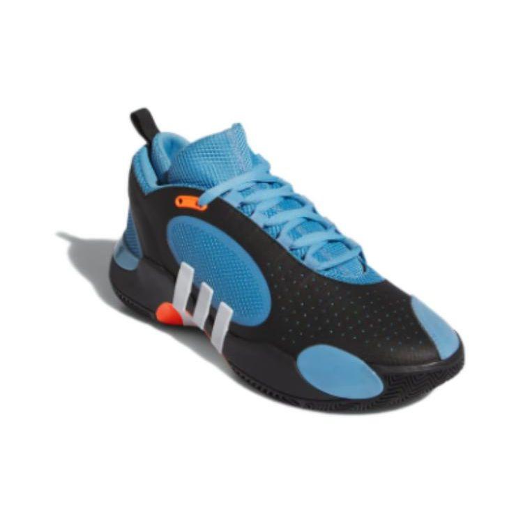 adidas ДОН. Выпуск №5 Черные светло-голубые мужские кроссовки Core-Black Cloud-White IE8328