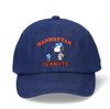 X PEANUTS Collaboration Denim Cap Hat Snoopy DENIM CAP [Manhattan Portage] (071 Navy)