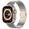 For Apple Watch 10 46mm/Ultra 2/Ultra 49mm/9 8 7 45mm/SE (2023) SE (2022) SE 6 5 4 44mm/3 2 1 42mm Titanium Alloy Watch Band Magnetic Clasp