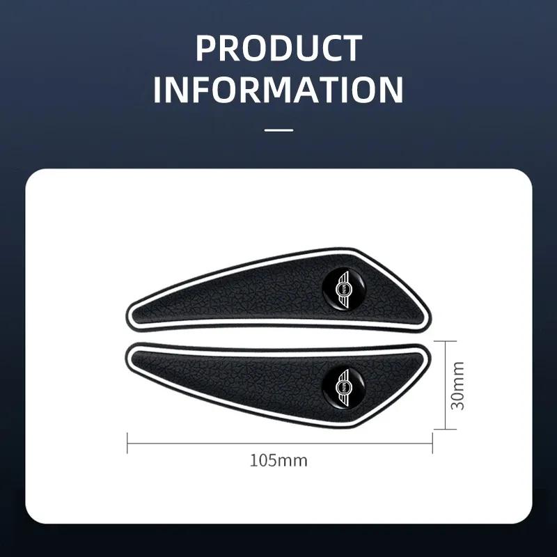 4pcs Car Body Bumper Antis-scratch Anti-collision Rubber Strips for BMW MINI WORKS One Cooper JCW R60 R59 R58 R57 R56 R55
