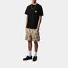 Carhartt WIP Мужская футболка с коротким рукавом, карманом, минималистичная, модная, универсальная, I032128-1V2-XX