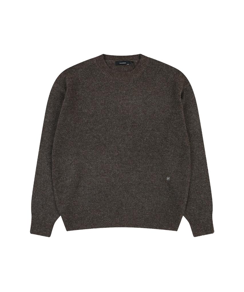 W STANDARD Wool Blended Pullover [4 Colors]