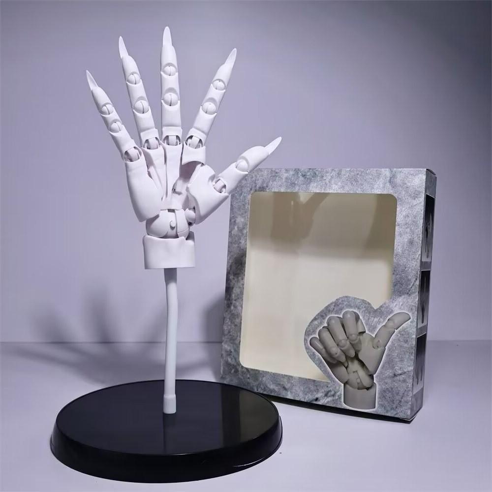 1:1 Scale Big Model Pill Highly Articulated Hand Figurine - Bionic Finger Joints Mannequin Hand Artistic Sculpture Model Kit