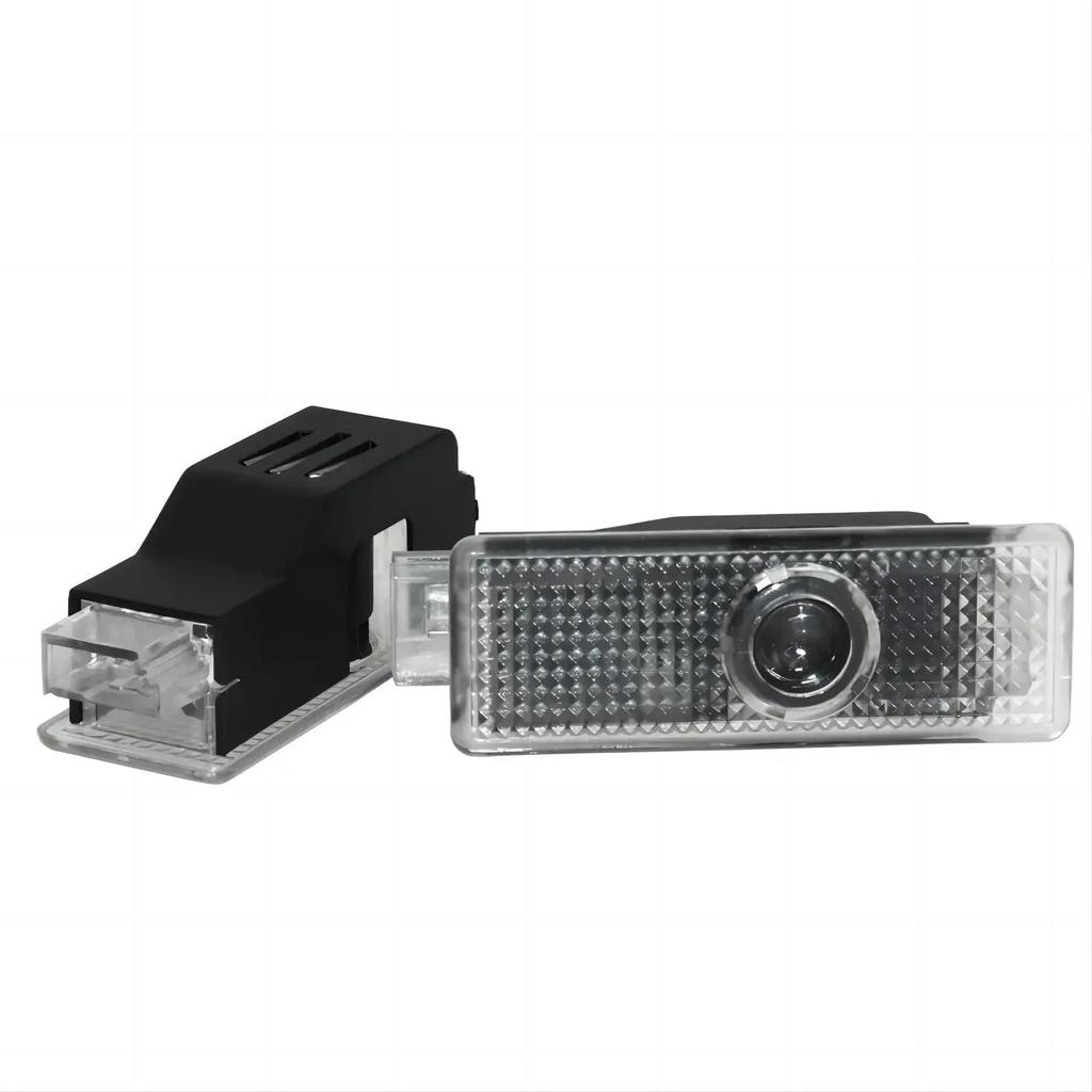 FTWG3 For BMW 2Pcs Car Led Door logo Light Projector For bmw M Series 5 F10 F11 F18 E60 E61 G30 520i 525i 535i 2004-2023 2018 2019 Ac