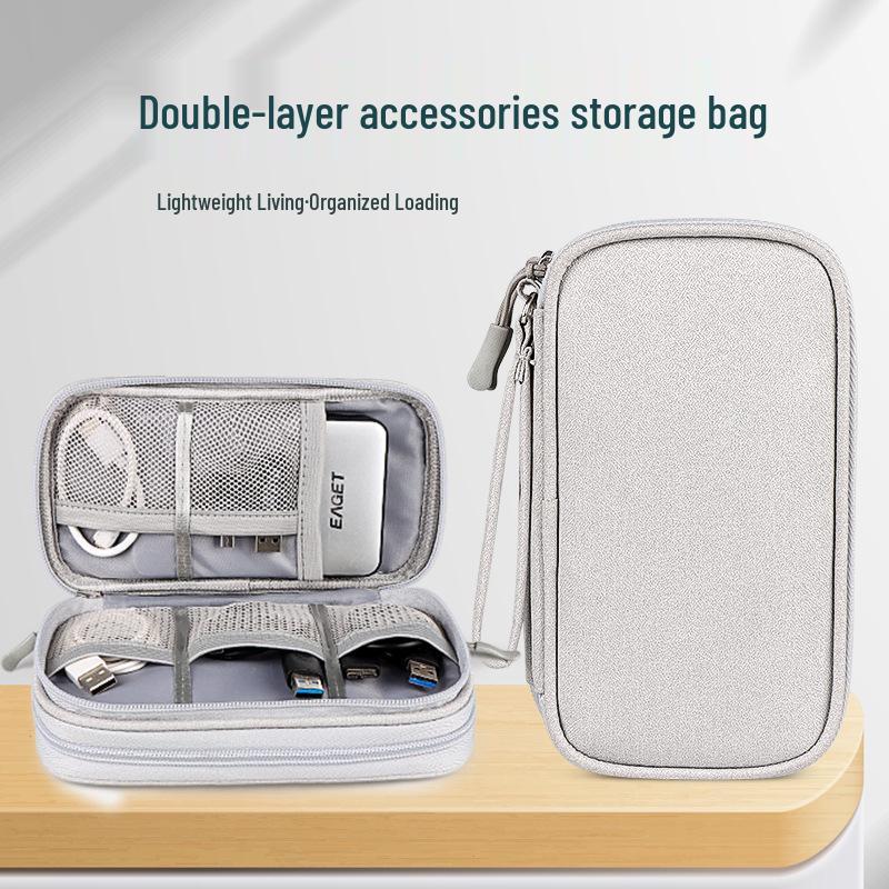 Сумка для цифрового хранения: Защита повербанка, кабеля, жесткого диска и телефона