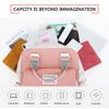 TINYAT Candy Women Canvas Backpack Waterproof Feminina Laptop Backpack 15 Pink Patchwork School Backpacks Bags for Teenage Girls