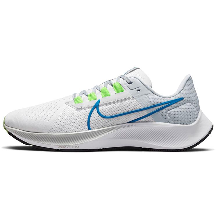 New Nike Air Zoom Pegasus 38 Pure Platinum Imperial Blue CW7356-103