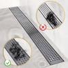 Self-Adhesive Fiberglass Floor Drain Sticker Disposable Bathroom Filter Mesh, Customizable Size