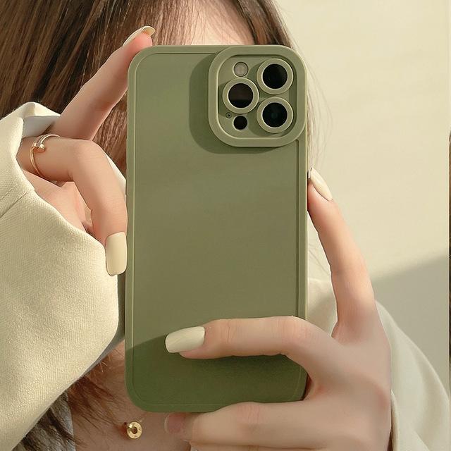 Матовая задняя крышка Jane Ins для Iphone 13 14 Pro Max 12 Mini 11 Promax 8 7 Plus Xsmax X Xr, мягкий силиконовый чехол для телефона, чехол-капа
