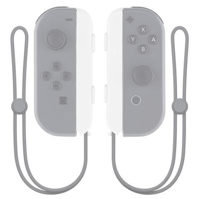 Мягкий на ощупь сменный чехол для eXtremeRate Switch, направляющие для оборудования, а не пользовательские кнопки корпуса ремешка для Switch, 2 шт., ремешок Joy-Con, в комплекте. Joy-Con