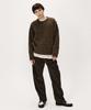 SHIRTER Shaggy Dog Reverse Seam Knit (Brown)