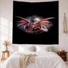 Gothic Style Wall Decor Tapestry Art For Pet Memorial Birthdaywedding Party Backdrop Family Gift
