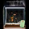Aquatic Plant Oxygen Bubble Stone: Nano Air Disc for Fish Tank Decoration and Oxygenation.