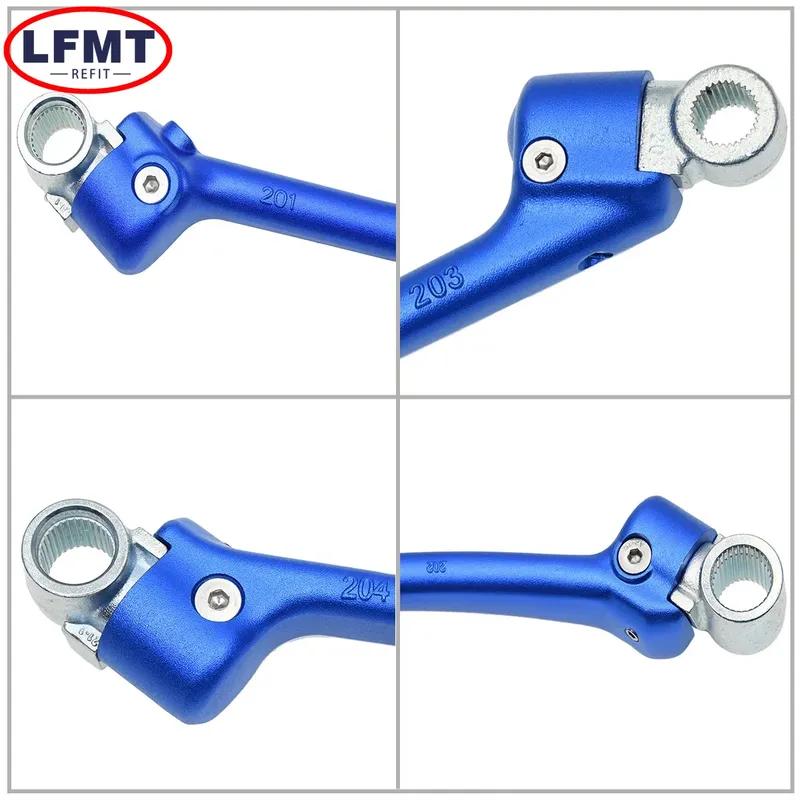 For Yamaha YZ WR 125 YZ250 YZ250F YZ250X YZ250FX YZ450F YZ450FX WR450F Motorcycle Forged Kick Start Lever Pedal Levers 1986-2023