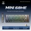 Трехрежимная магнитная игровая клавиатура AULA MINI 68HE