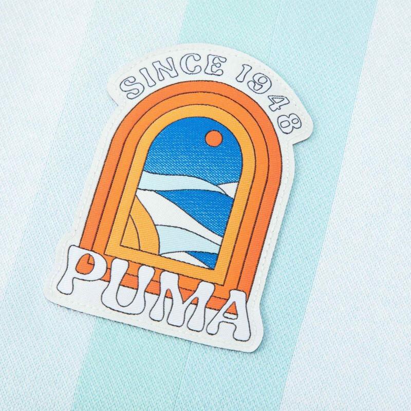 PUMA APRÈSCOURT APRES COURT SHORT SLEEVE Polo Shirt Unisex White 628233-02