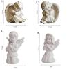 High Quality Delicate Gift Winged Angel Statue Resin Crafts Desktop Ornaments Garden Sculpture
