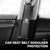 For Volkswagen VW Car Seat Belt Leather Safety Belt Shoulder Cover Protect Pad Golf 4 5 6 7 Polo Jetta Sagitar Magotan Passat B5 zj5