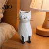 Cat Lover Gift Vase for Flowers, Quirky Flower Desk Decoration and Bookshelf Display, 3D Decorative Vases Home Office Styling Giving, Resin