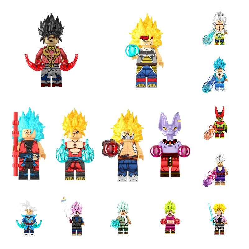 Kf6181a/kf6182a Dragon Ball Сон Гоку Вегета Конструктор Детский Игровой Набор