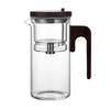 Large Capacity Glass Teapot With Stainless Steel Tea Strainer Simple And Fashionable Tea Separation