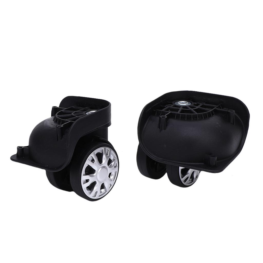 Колеса для чемодана, износостойкие, из АБС-пластика, бесшумные, амортизирующие, маленькие, поворотные, для замены