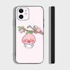 Korea Cartoon K-KAKAO CUTE F-FRIENDS Phone Case For IPhone 17 Air 16 15 14 13 Pro Max 11 12 Black Silicone Cover