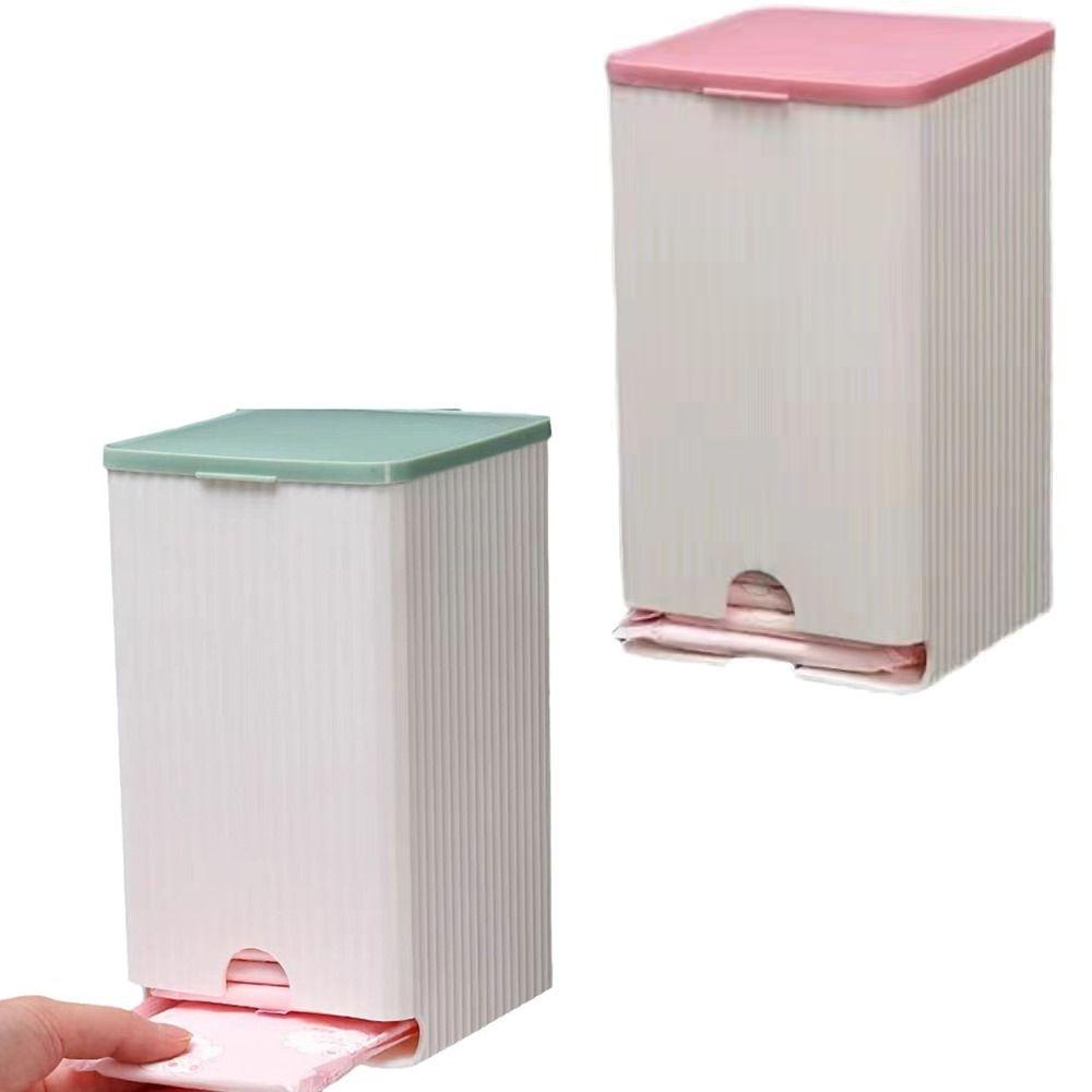Wall Mounted Sanitary Napkin Organizer Water-proof Tampon Holder Sanitary Pad Container  Ladies