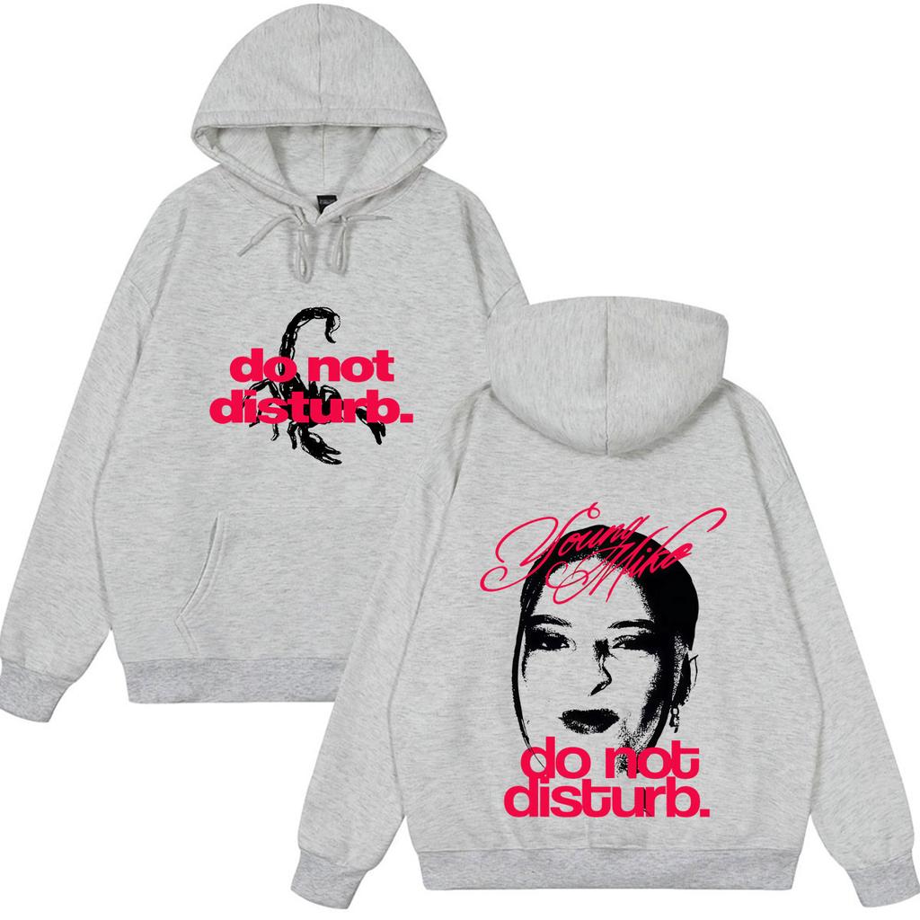 Singer Young Miko Do Not Disturb Album Tour 2026 Hoodie Men Women Hip Hop Pullover High Street Casual Sweatshirts Streetwear