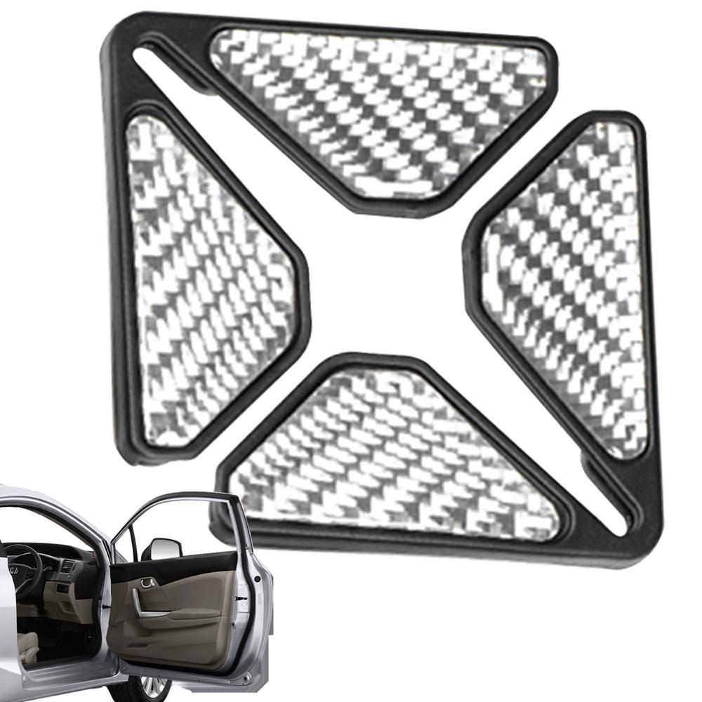 Защитная накладка на уголок двери автомобиля, 1 пара, защита от столкновений, прочная клейкая отделка края двери автомобиля, стильный автомобиль