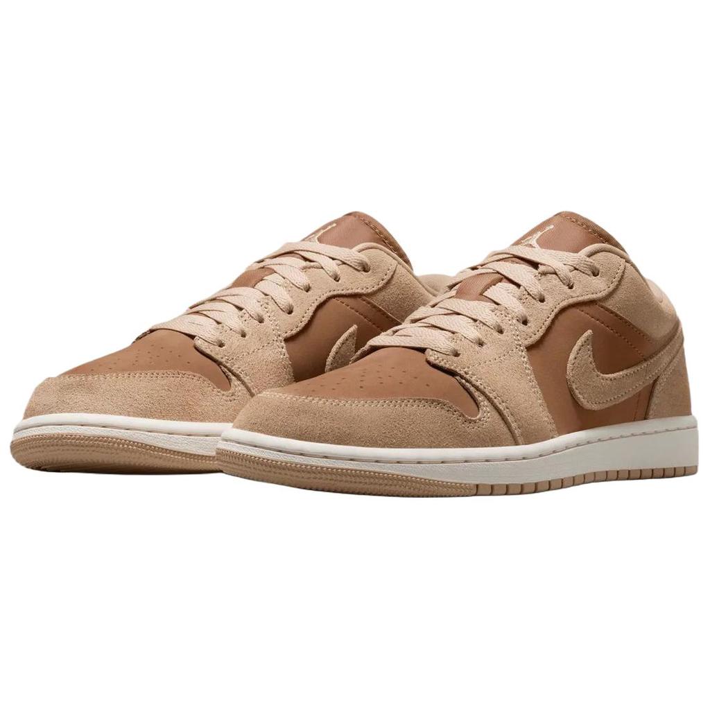Jordan Air Jordan 1 Винтажные Баскетбольные Кроссовки Женские Низкие Светло-Коричневые DC0774-205